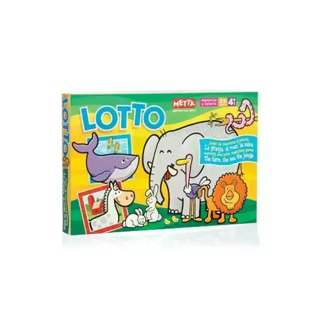 Juego Lotto, 72 piezas, (+4 años), 1 Und.
