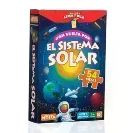 Rompecabezas, Sistema Solar, 54 piezas, (+10 años), 1 Und.