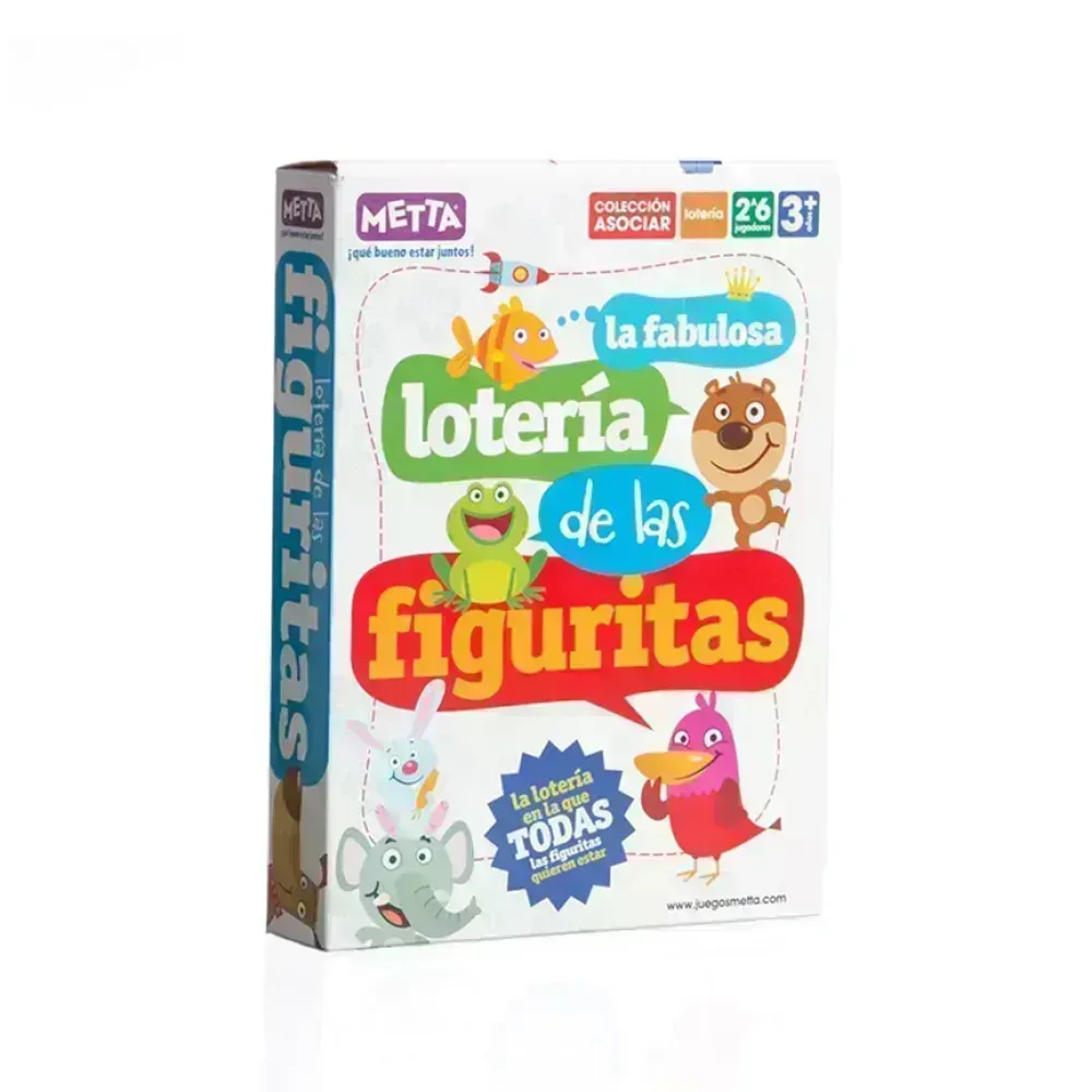 Lotería, De las Figuritas, 54 Tarjetas, (+3 años), 1 Und.