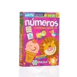 Juegos Iniciales, Números, 20 pzas, (+3 años), 1 Und.