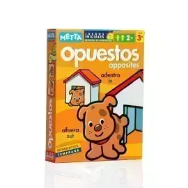 Juegos Iniciales, Opuestos, 24 pzas, (+3 años), 1 Und.