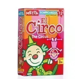 Rompecabezas, El Circo, 12 piezas, (+3 años), 1 Und.