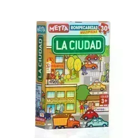 Rompecabezas, La Ciudad, 30 piezas, (+3 años), 1 Und.