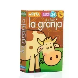 Rompecabezas, Granja, 24 piezas, (+3 años), 1 Und.