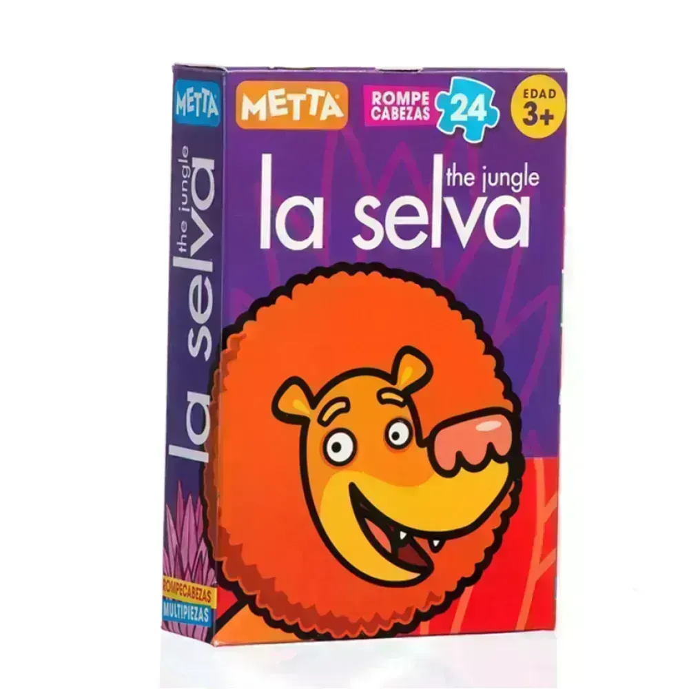 Rompecabezas, Selva, 24 piezas, (+3 años), 1 Und.