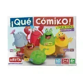 Juego Entretenimiento, Qué Comiko, (+6 años), 1 Und.