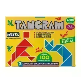 Tangram, 100 formas (+7 años), 1 Und