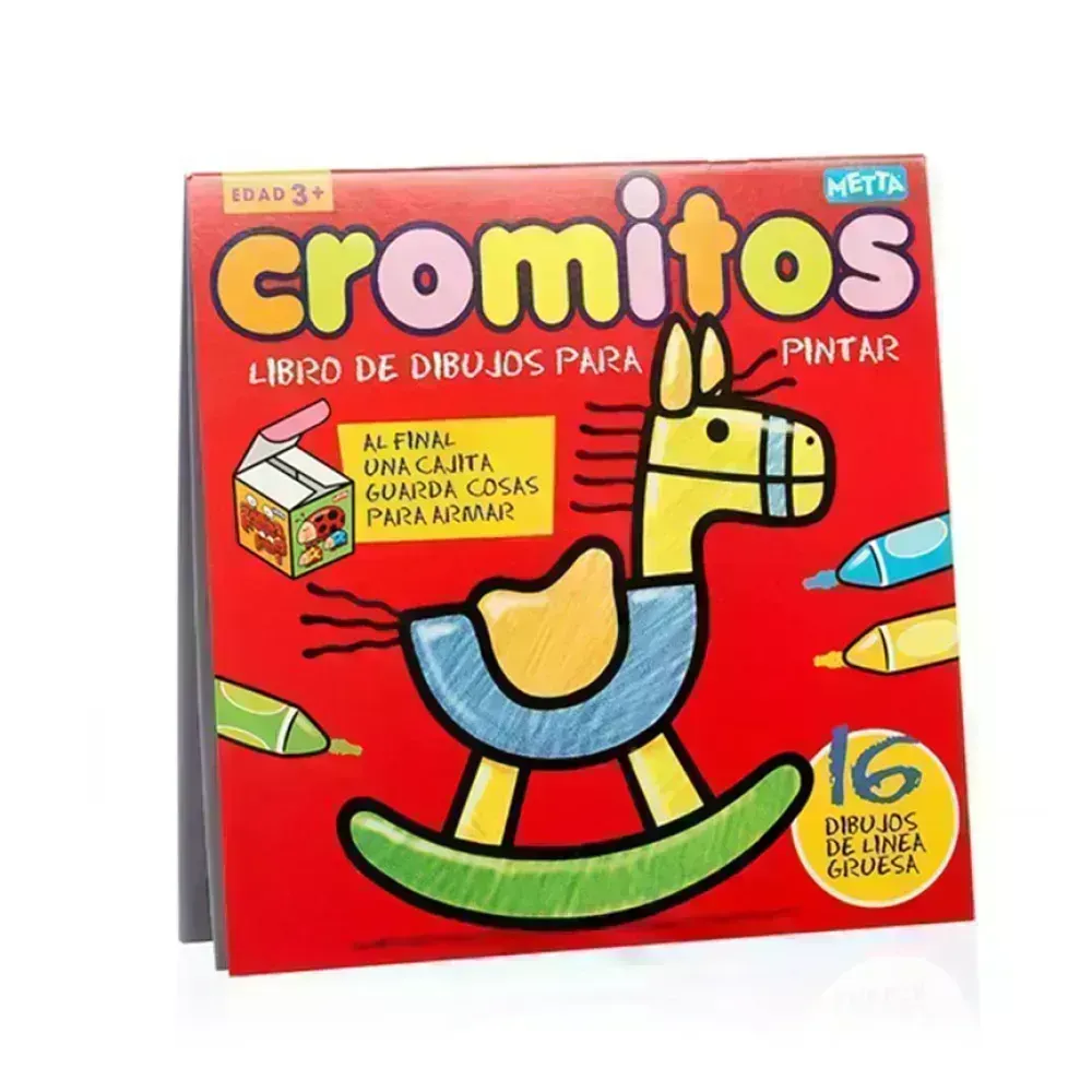 Libros para Colorear, Cromitos, 20 pág. 1 Und.