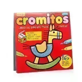 Libros para Colorear, Cromitos, 20 pág. 1 Und.