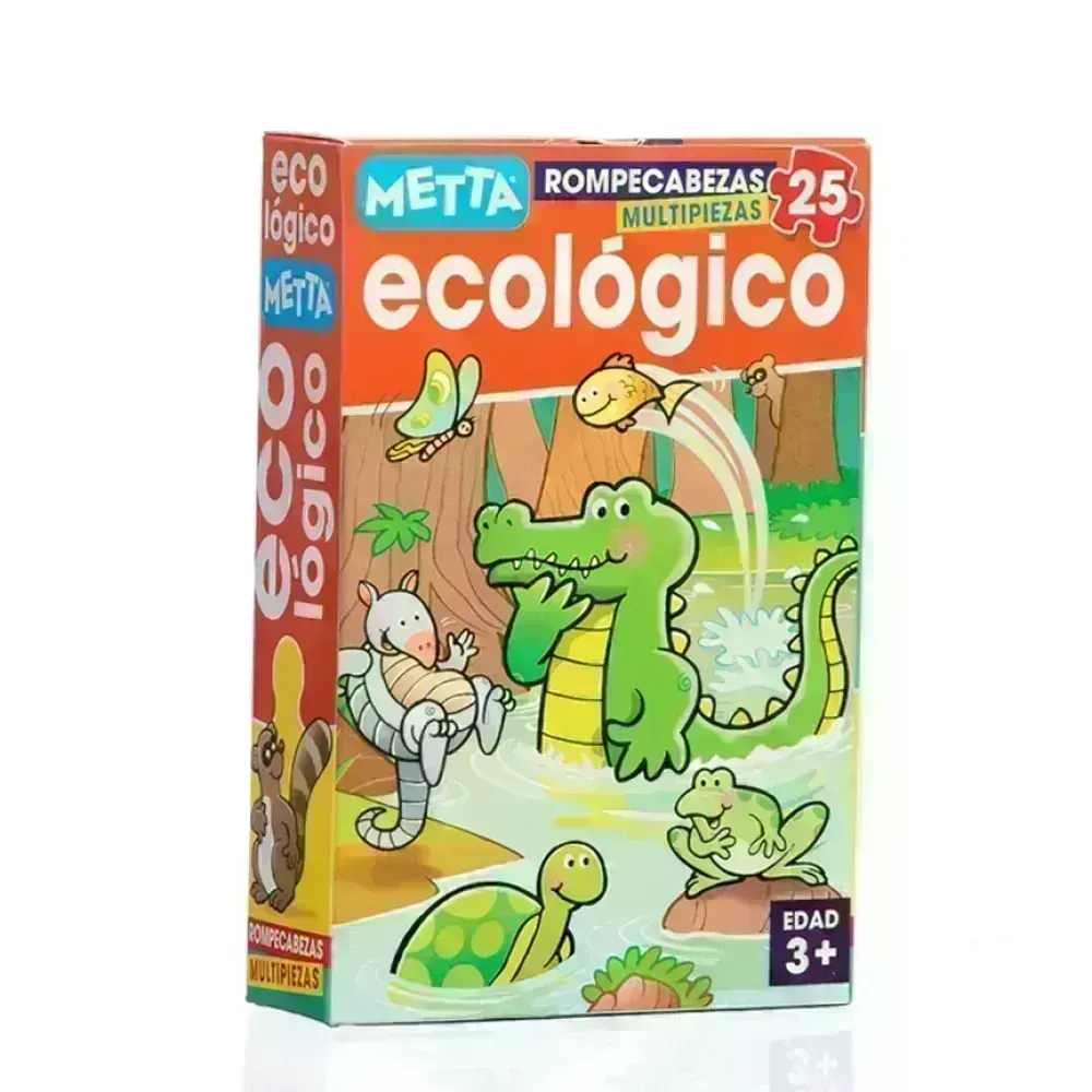 Rompecabezas, Ecológico, 25 piezas, (+3 años), 1 Und.