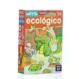 Rompecabezas, Ecológico, 25 piezas, (+3 años), 1 Und.