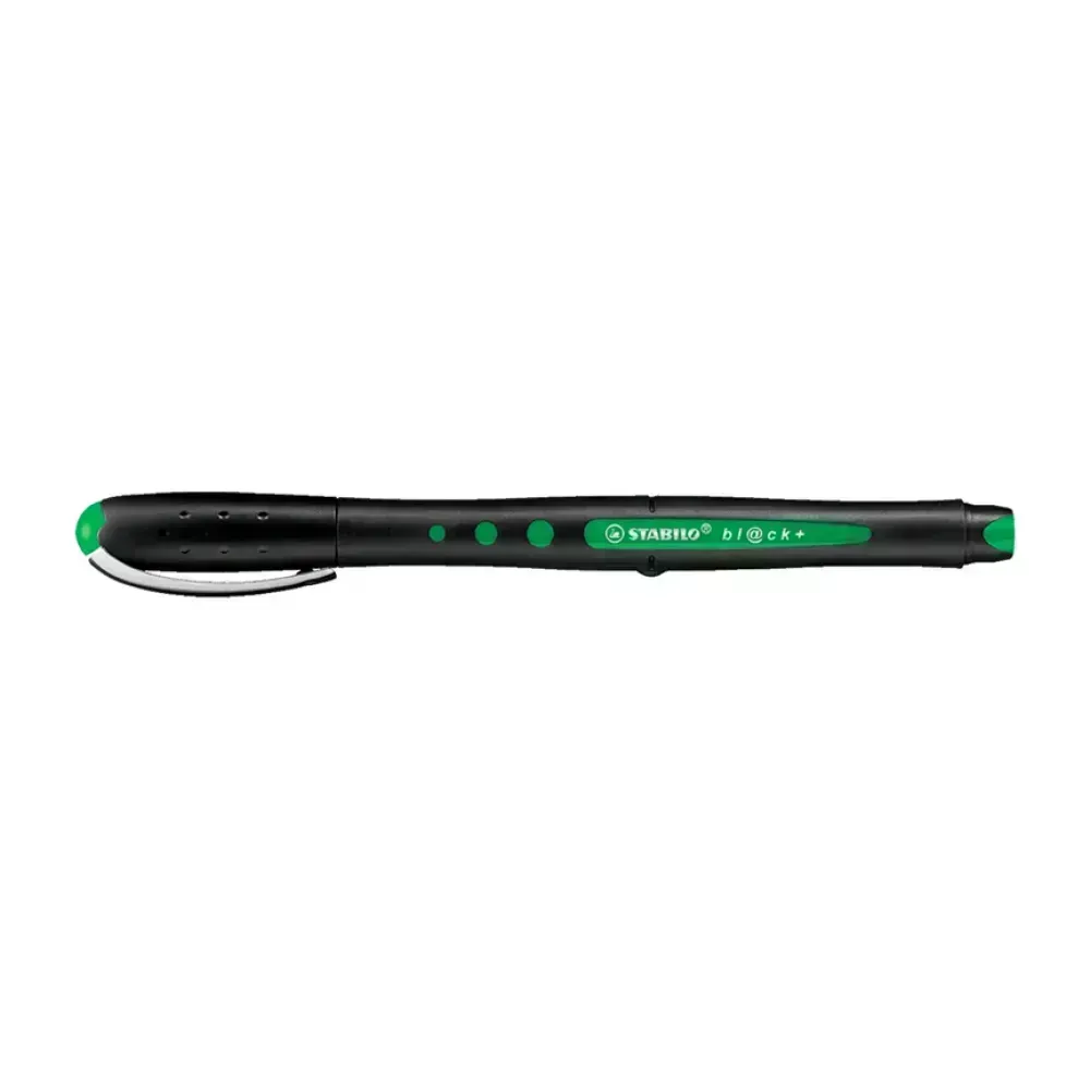 Rollerball, Bl@ck, Punta Media 0.5 mm, Verde, Unidad