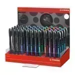 Rollerball, Bl@ck, Punta Media 0.5 mm, Exh x 48 Und, Colores Surtidos