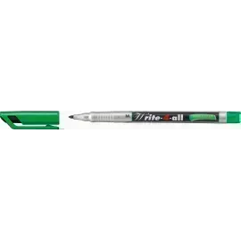 Marc. Permanente, Write-4-all, Punta Redonda, Medio M, 1.0 mm, Verde, Unidad