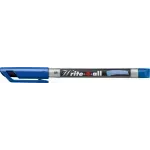 Marc. Permanente, Write-4-all, Punta Redonda, Medio M, 1.0 mm, Azul, Unidad