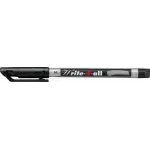 Marc. Permanente, Write-4-all, Punta Redonda, Medio M, 1.0 mm, Negro, Unidad