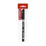 Marc. Permanente, Write-4-all, Punta Redonda, Fine F, 0.7 mm, Negro, Blister x 1 Und.