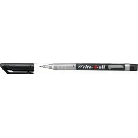 Marc. Permanente, Write-4-all, Punta Redonda, Superfine S, 0.4 mm, Negro, Unidad