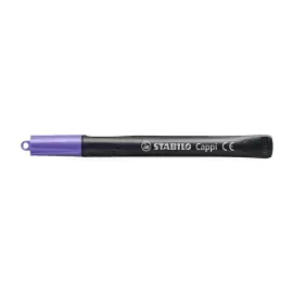 Marc. Permanente para CD, Cappi, Punta Redonda, M 1.0 mm, Morado, Unidad