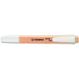 Resaltador, Swing Cool, Punta Biselada 1.0-4.0 mm, Colores Pastel, Durazno Cremoso, Unidad