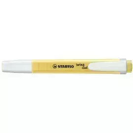 Resaltador, Swing Cool, Punta Biselada 1.0-4.0 mm, Colores Pastel, Amarillo Lechoso, Unidad