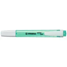 Resaltador, Swing Cool, Punta Biselada 1.0-4.0 mm, Colores Fluo, Turquesa, Unidad