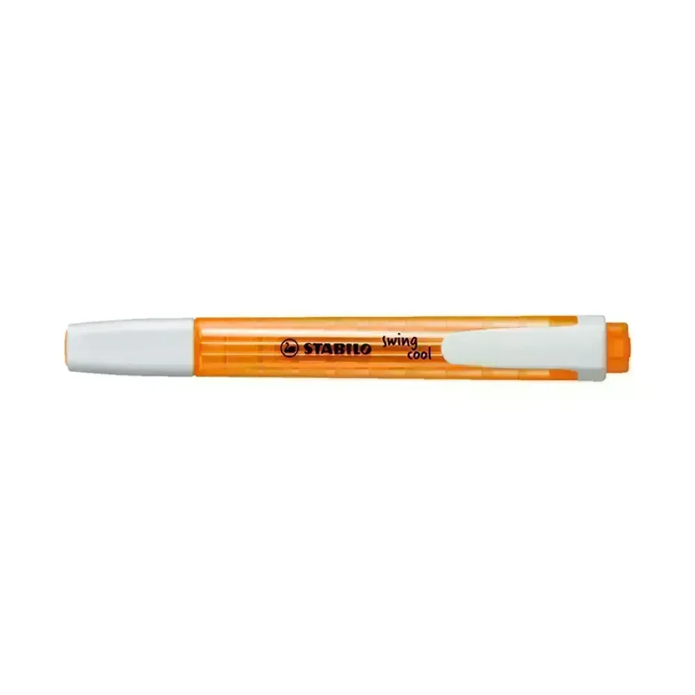 Resaltador, Swing Cool, Punta Biselada 1.0-4.0 mm, Colores Fluo, Naranja, Unidad