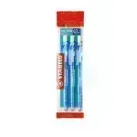 Bolígrafo Retractil, Liner 308NF, Punta Aguja 0.38 mm, Azul,  Pack x 3 Unds.