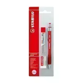 Portaminas, 3135N, 0.5 mm, Blister x 1 Und + Tubo x 12 Minas HB + Borrador.  