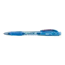 Bolígrafo Retractil, Marathon 318, Punta Media 0.45 mm, Azul, Caja x 10 Unds.