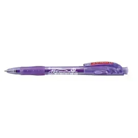 Bolígrafo Retractil, Marathon 318, Punta Media 0.45 mm, Morado, Caja x 10 Unds.