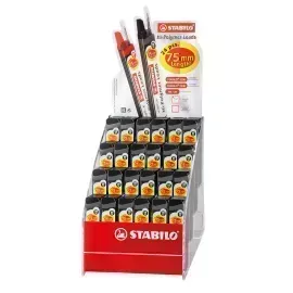 Minas para Portaminas, HB, 0.5 mm, 120 Tubos x 24 pzas. Exh x 120