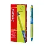 Bolígrafo Retractil, Performer+ Grip, Punta Fina 0.38 mm, Tinta Azul, Cuerpo Verde, Caja x 10 Unds. 