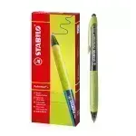 Bolígrafo Retractil, Performer+ Grip, Punta Fina 0.38 mm, Tinta Negra, Cuerpo Verde, Caja x 10 Unds. 