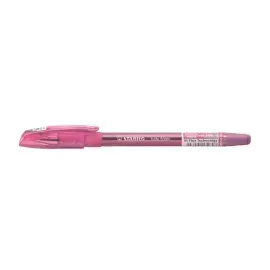 Bolígrafo, Bille Hi-Flux 508NF, Punta Aguja 0.38 mm, Rosado, Caja x 10 Unds. 