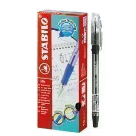 Bolígrafo, Bille Hi-Flux 508NF, Punta Aguja 0.35 mm, Negro, Caja x 10 Unds.