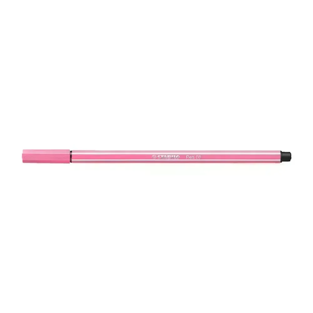 Marcador, Pen 68, Punta 1.0 mm, Rosado Claro, Unidad