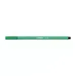 Marcador, Pen 68, Punta 1.0 mm, Verde, Unidad