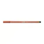 Marcador, Pen 68, Punta 1.0 mm, Rojo Claro, Unidad