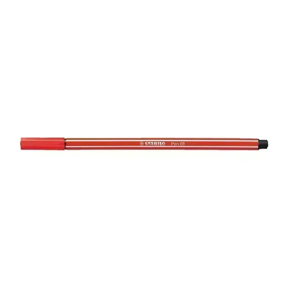 Marcador, Pen 68, Punta 1.0 mm, Carmín, Unidad