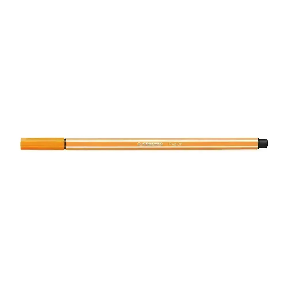 Marcador, Pen 68, Punta 1.0 mm, Naranja, Unidad