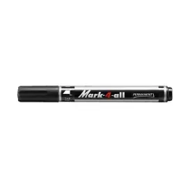 Marc. Permanente, Mark-4-all, Punta Biselada, 1.0-4.0 mm, Negro, Unidad