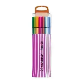 Marcador, Pen 68, Punta 1.0 mm, Estuche x 15 Unds. 15 Colores Surtidos