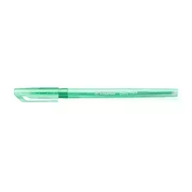 Bolígrafo, Galaxy 818, Punta Fina 0.38 mm, cuerpo opaco, Verde, Caja x 10 Unds. 