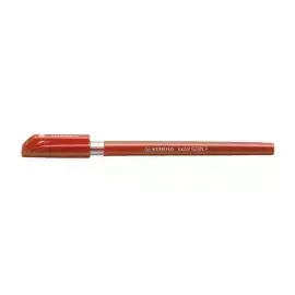 Bolígrafo, Excel 828NF, Punta Aguja 0.38 mm, cuerpo opaco, Rojo, Caja x 10 Unds. 