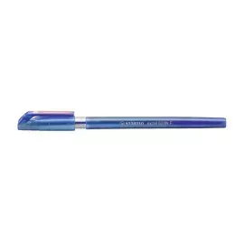 Bolígrafo, Excel 828NF, Punta Aguja 0.38 mm, cuerpo opaco, Azul, Caja x 10 Unds. 