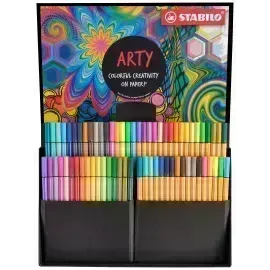 Set Estuche ARTY Creativo - 68 pcs., Point 88 x 34 Und + Pen 68 x 34 Und., Set