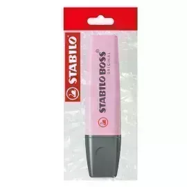Resaltador, Boss, Punta Biselada 2.0-5.0 mm, Colores Pastel, Fuchsia Congelado, Pack x 1 Und.