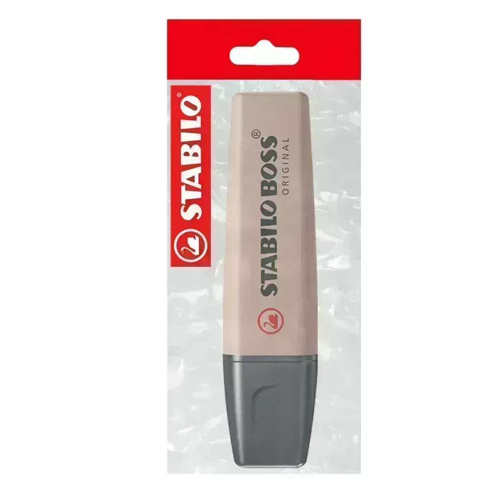 Resaltador, Boss, Punta Biselada 2.0-5.0 mm, Colores de Naturaleza, Ocre Oscuro, Pack x 1 Und.
