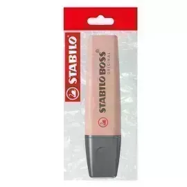 Resaltador, Boss, Punta Biselada 2.0-5.0 mm, Colores de Naturaleza, Ocre Amarillo, Pack x 1 Und.